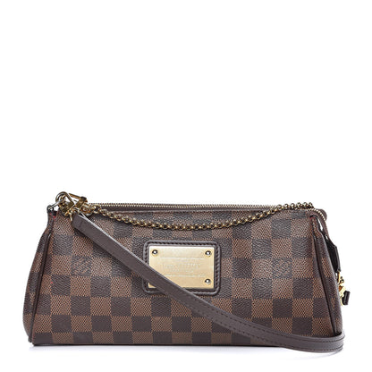 Louis Vuitton Damier Ebene Eva Clutch 1 of 14