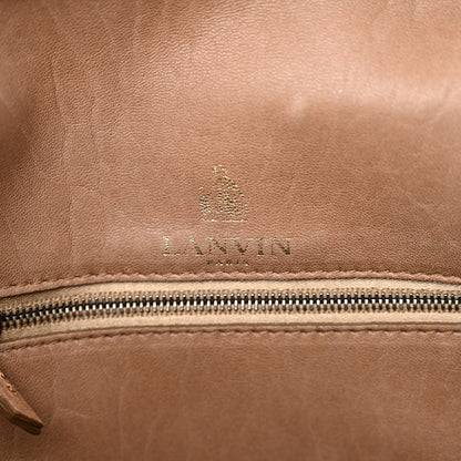 Lanvin Lambskin Quilted Medium Happy Shoulder Bag Mastic 6 of 16