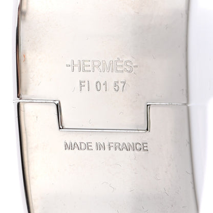 Hermes Enamel Wide Clic Clac H Bracelet PM Marron Glace 4 of 5