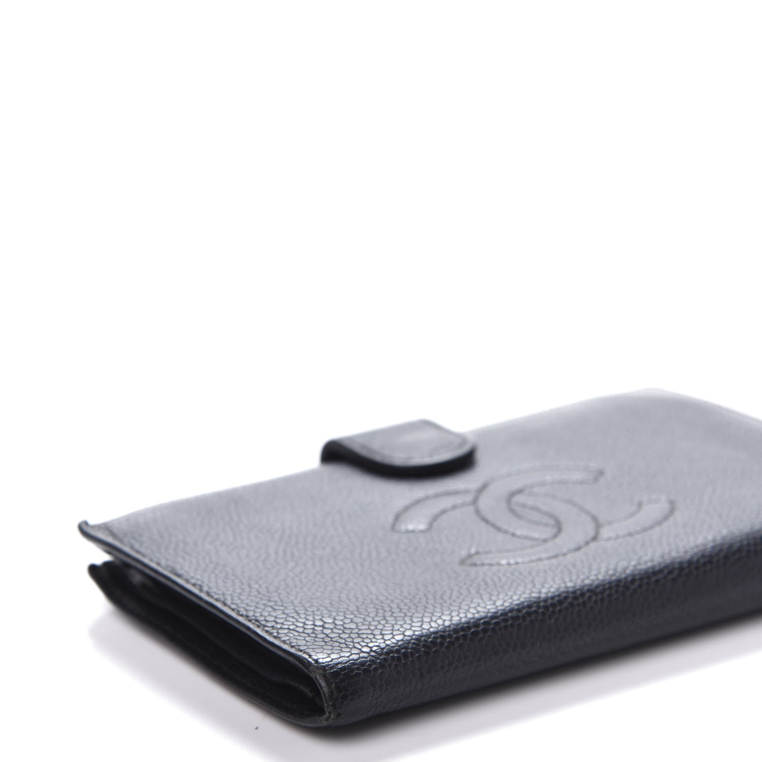 Chanel Caviar Timeless CC French Wallet Black 6 of 13