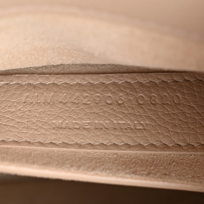 Saint Laurent Grained Calfskin Medium Monogram Sunset Crema Soft 7 of 10