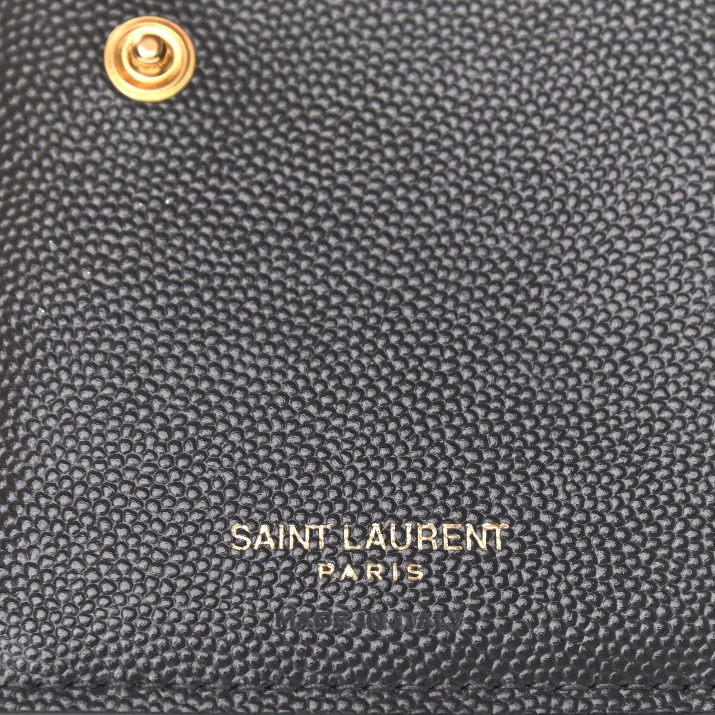 Grain De Poudre Matelasse Chevron Monogram Zipped Two-Part Wallet Storm