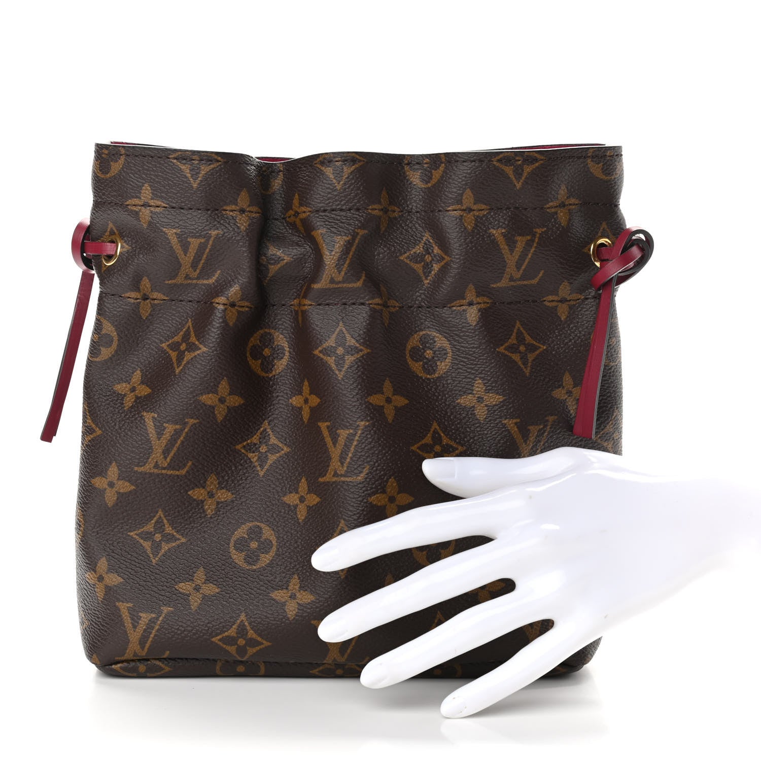Louis Vuitton Monogram Pouch Noe Fuchsia 2 of 10