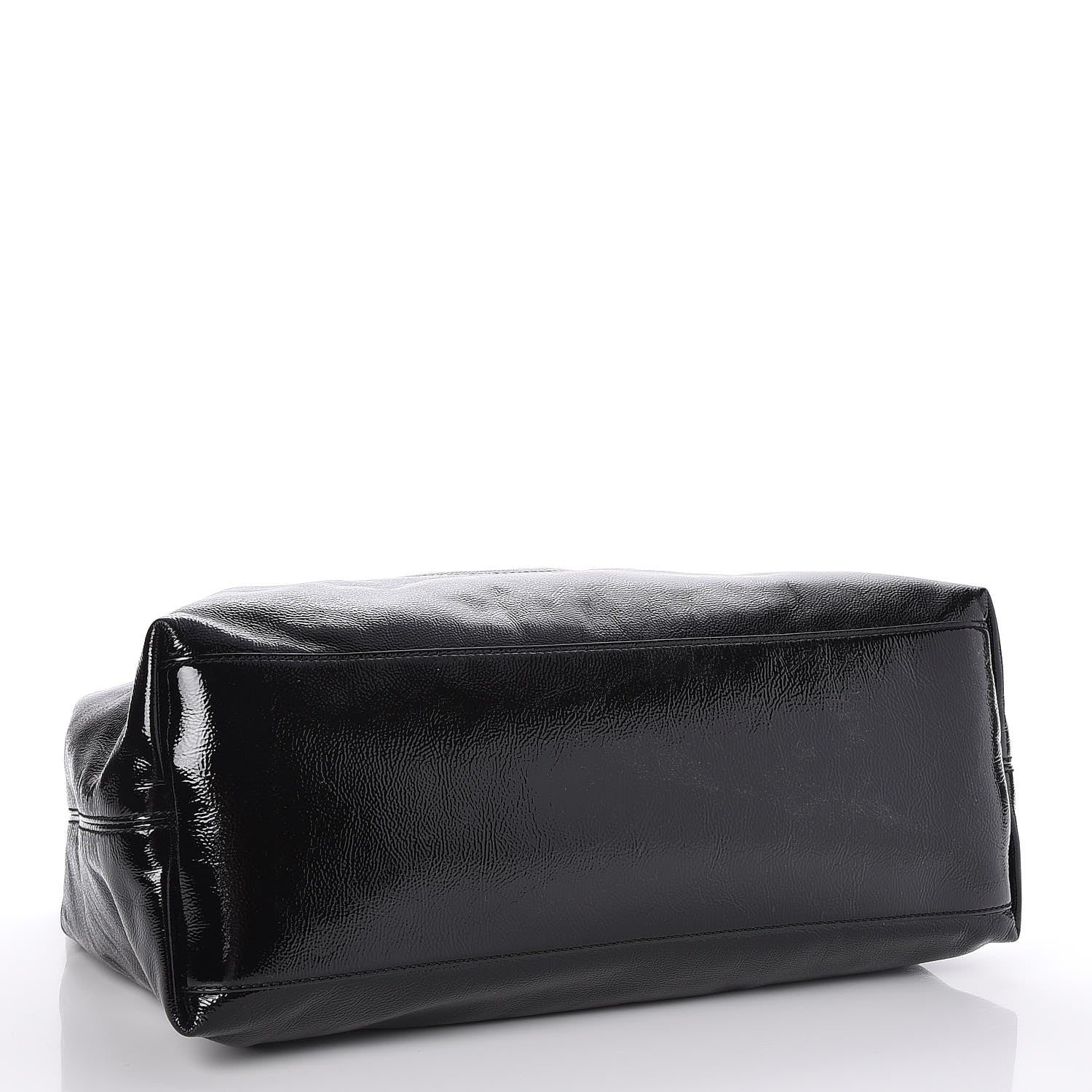 Gucci Patent Medium Soho Chain Shoulder Bag Black 4 of 7