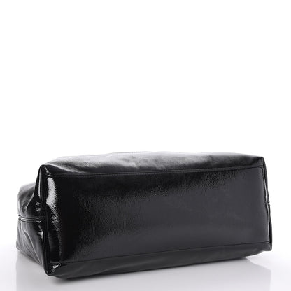 Gucci Patent Medium Soho Chain Shoulder Bag Black 4 of 7