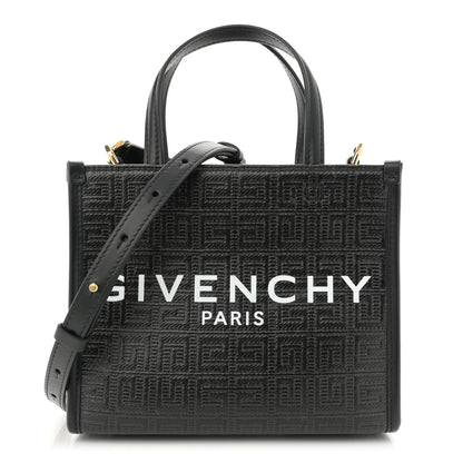 Givenchy Canvas Mini Bond Shopper 4G Tote Black 1 of 11
