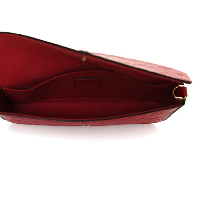Louis Vuitton Empreinte Pochette Felicie Chain Wallet Scarlet 5 of 10