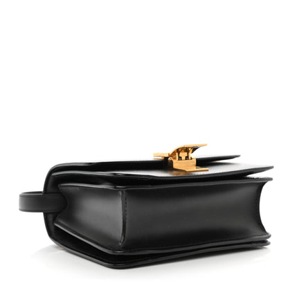Celine Box Calfskin Small Classic Box Flap Bag Black 4 of 13