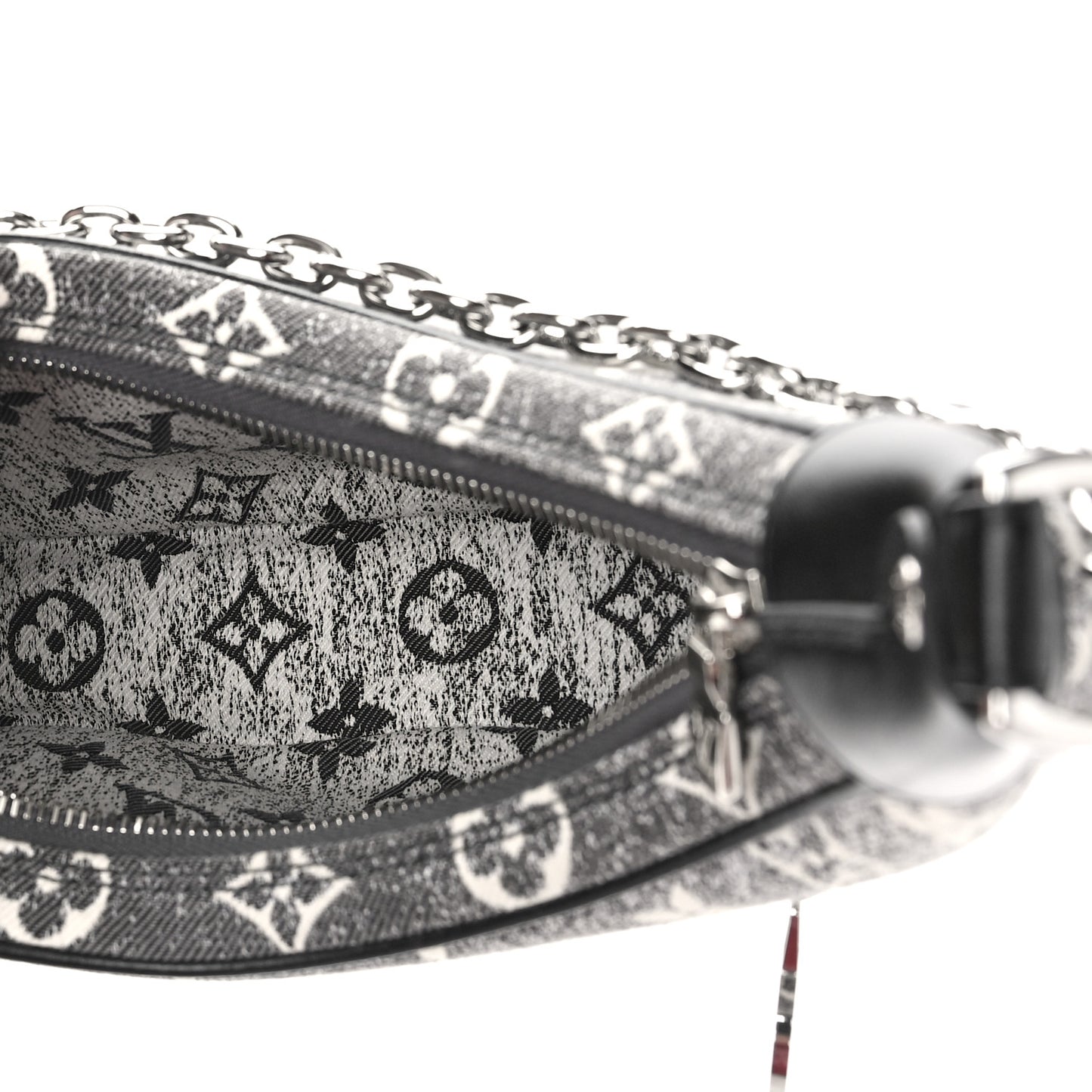 Monogram Jacquard Denim Loop Black