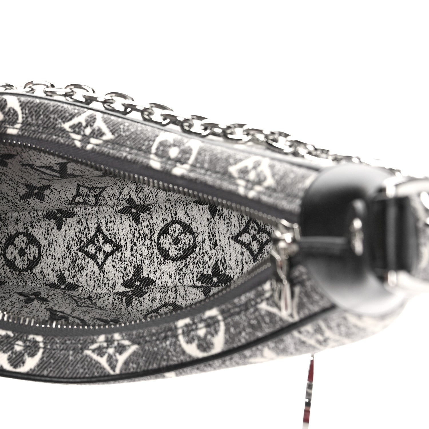 Louis Vuitton Monogram Jacquard Denim Loop Black 5 of 8