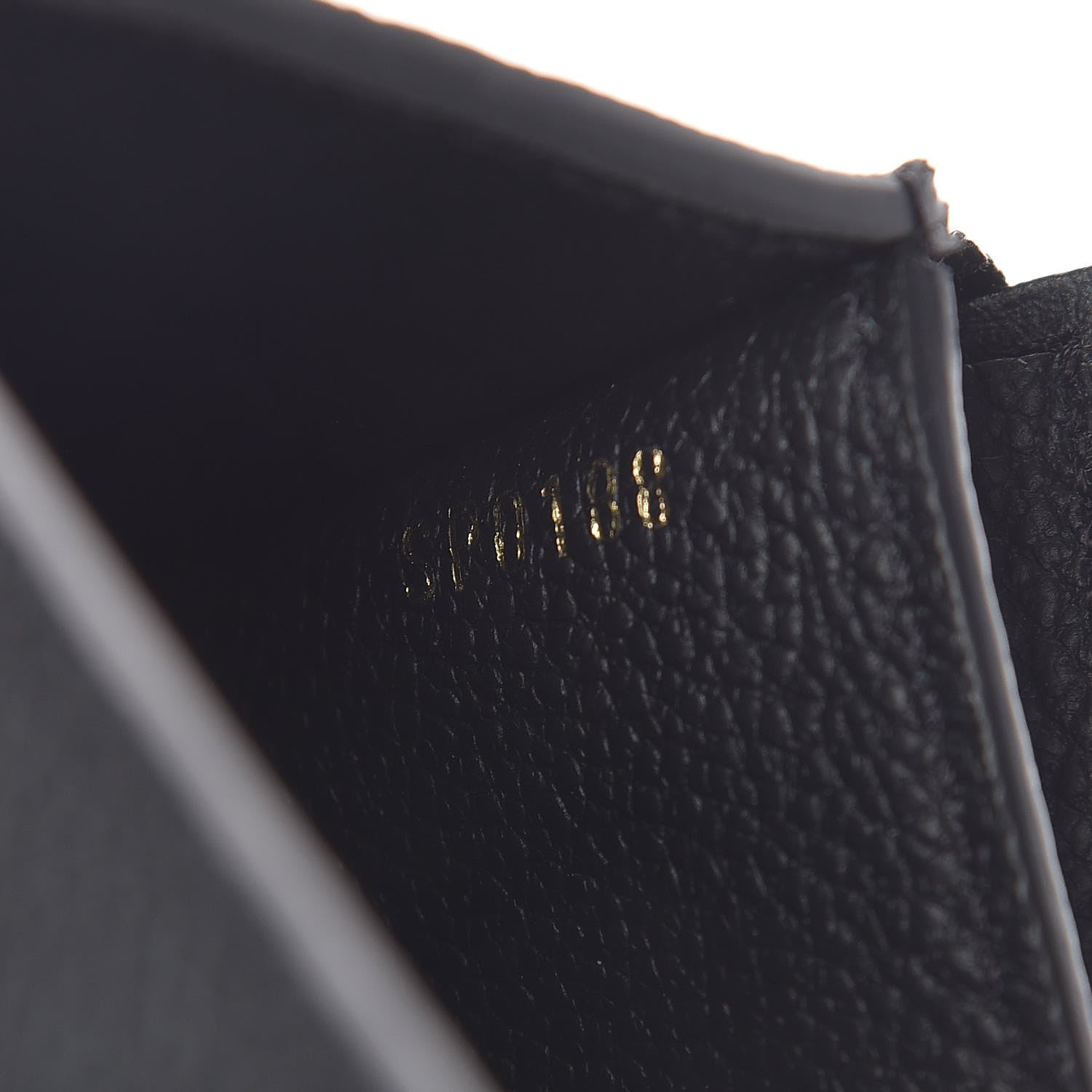 Louis Vuitton Empreinte Zoe Wallet Black 7 of 8