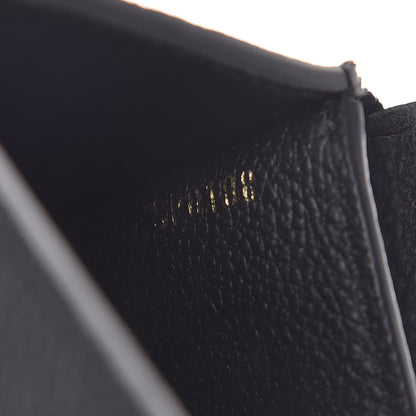 Louis Vuitton Empreinte Zoe Wallet Black 7 of 8