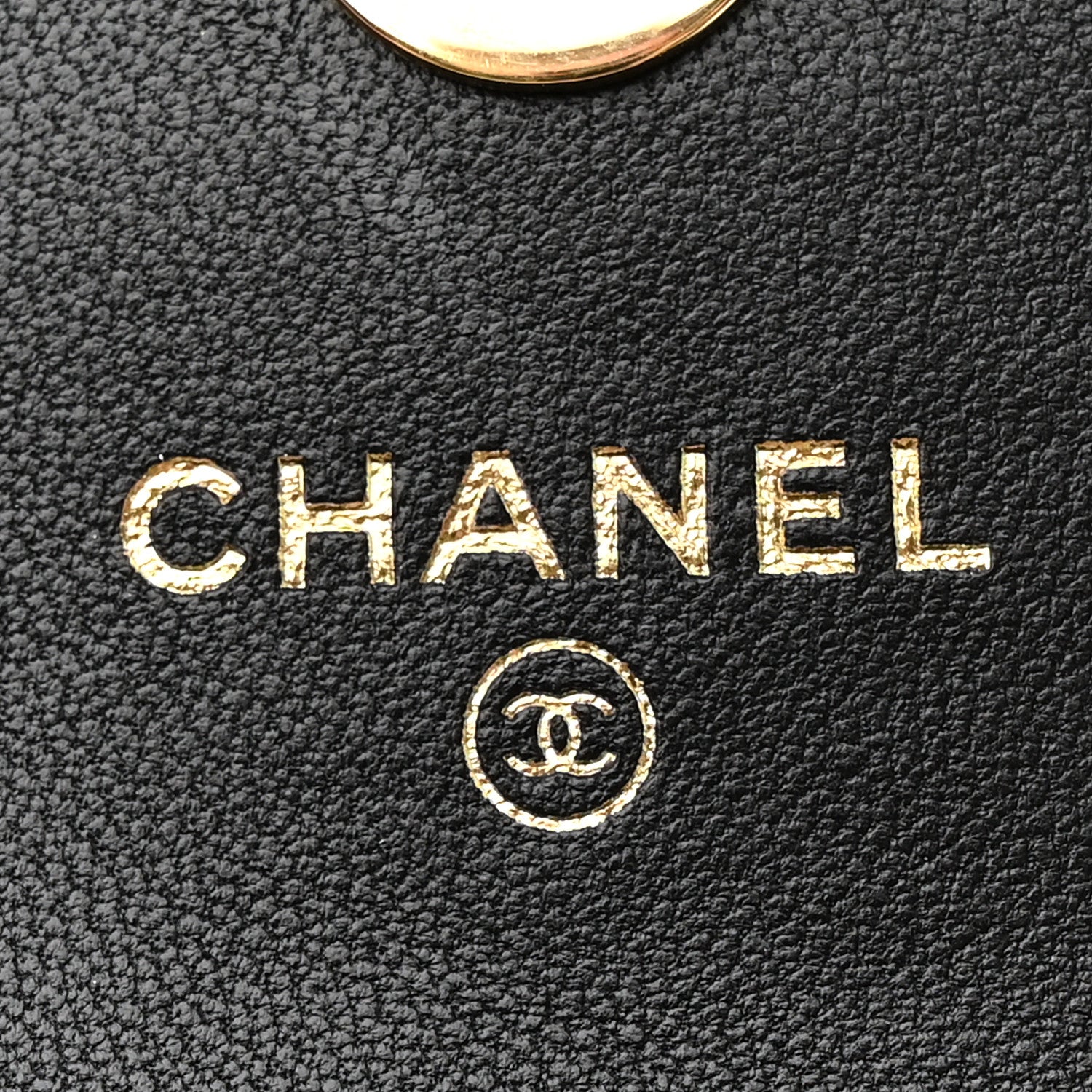 Chanel Lambskin Quilted CC Hook Card Holder Black 6 of 9
