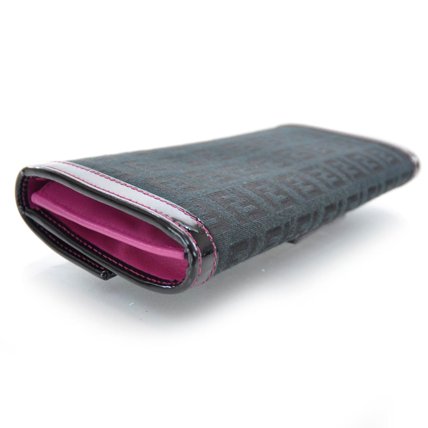 Zucchino Continental Wallet Black Pink