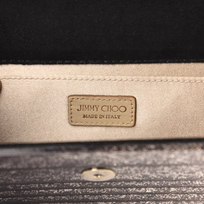 Jimmy Choo Acrylic Glitter Degrade Clutch Black Champagne 6 of 10