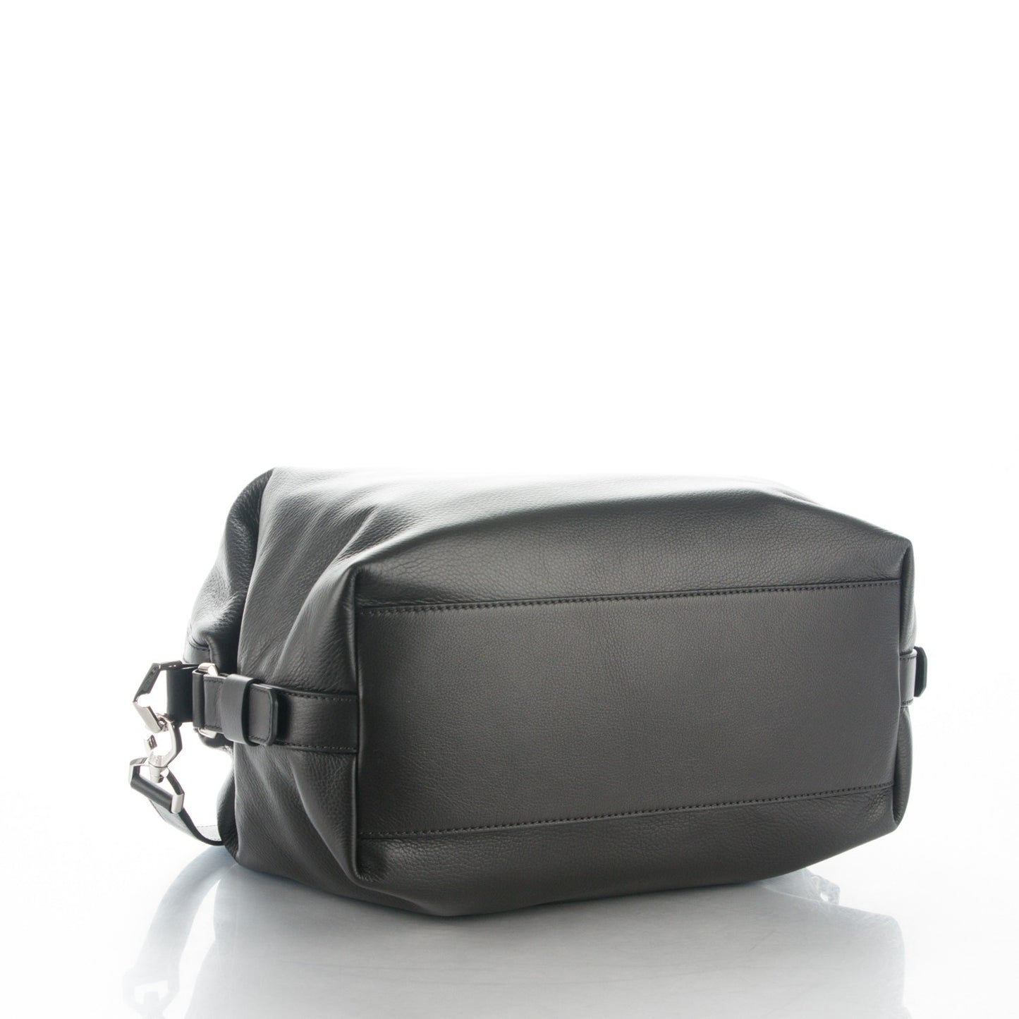 Waxy Grained Calfskin Medium Nightingale Black