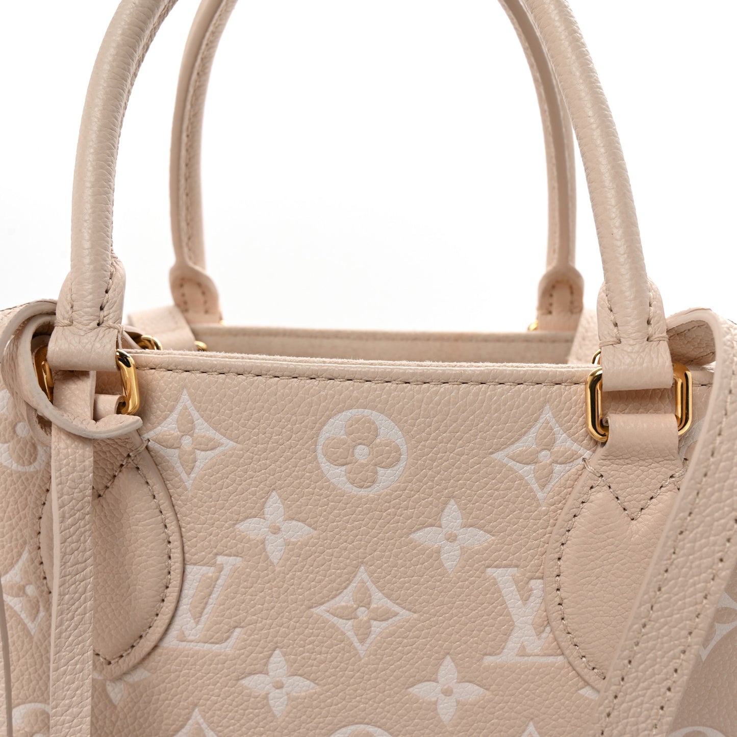 Empreinte Monogram Spring In The City Onthego MM Beige Pink Yellow