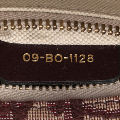 Christian Dior Oblique Dioraddict Flap Bag Burgundy 7 of 13