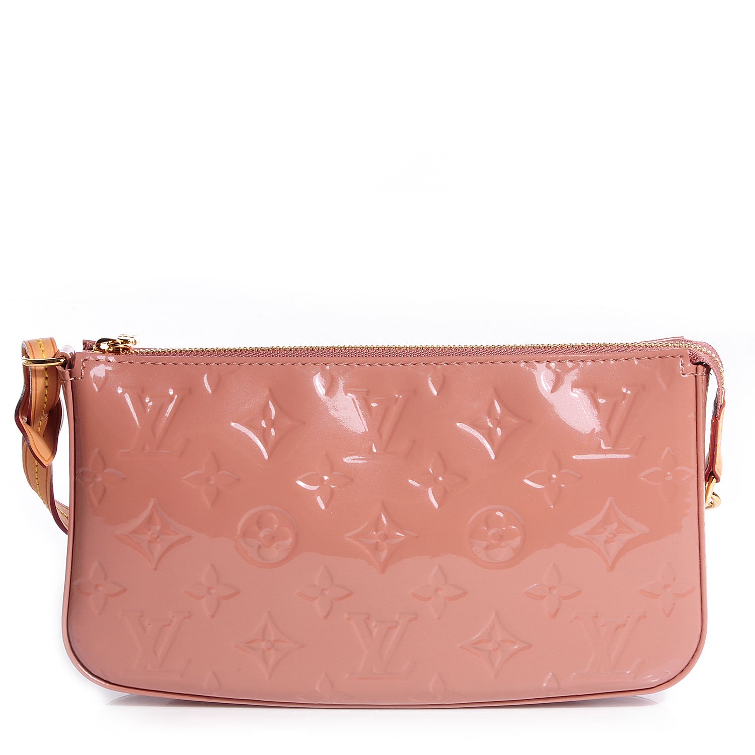 Louis Vuitton Vernis Pochette Accessories NM Rose Velours 1 of 7