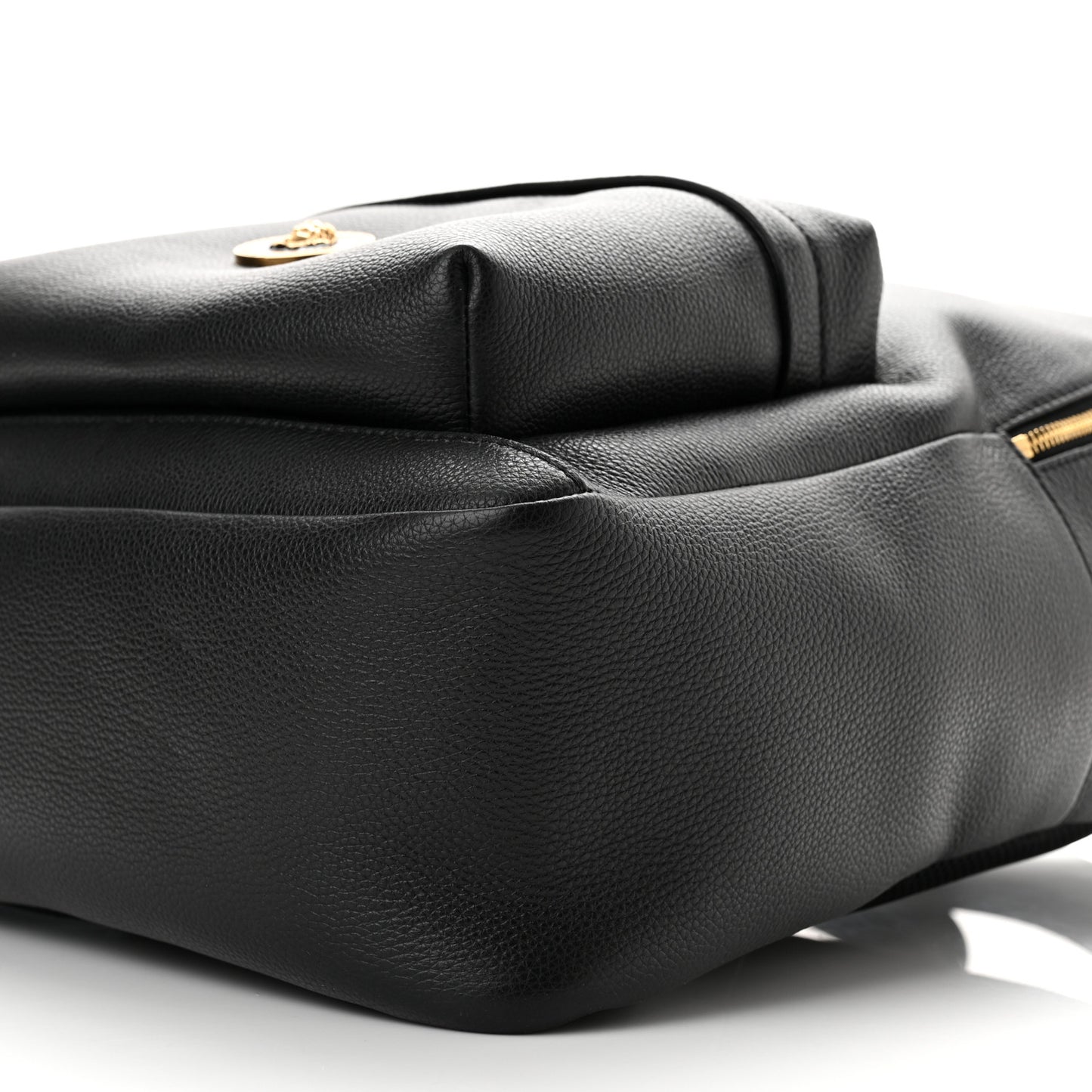 Calfskin Medusa Backpack Black