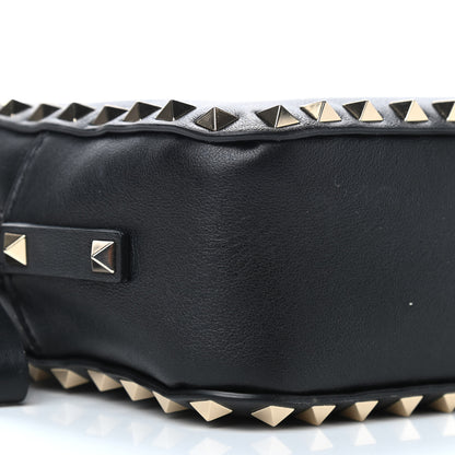 Valentino Garavani Calfskin Rockstud Camera Crossbody Bag Black 9 of 10