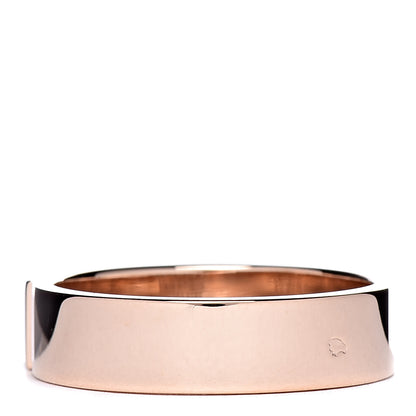 Hermes 18K Rose Gold Diamond PM Kelly Ring 53 6.25 4 of 5