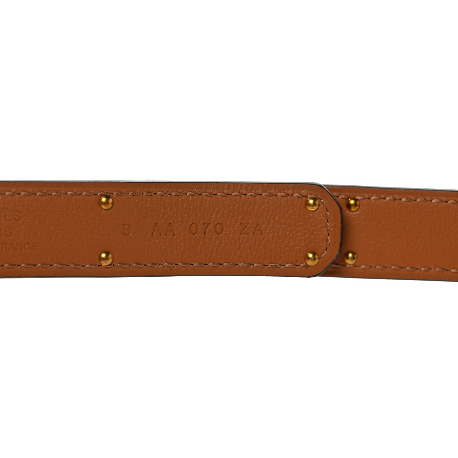 Hermes Epsom Kelly Belt Gold 4 of 5