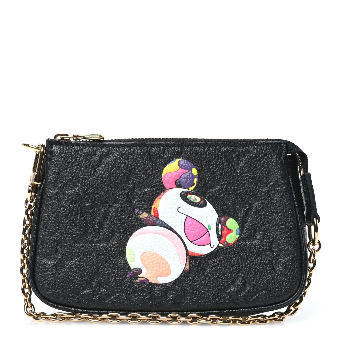 LV X TM Empreinte Monogram Mini Pochette Accessories Black Multicolor