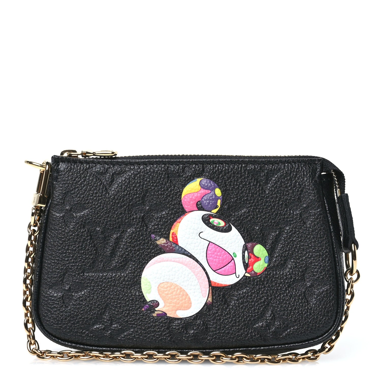 Louis Vuitton LV X TM Empreinte Monogram Mini Pochette Accessories Black Multicolor 1 of 6