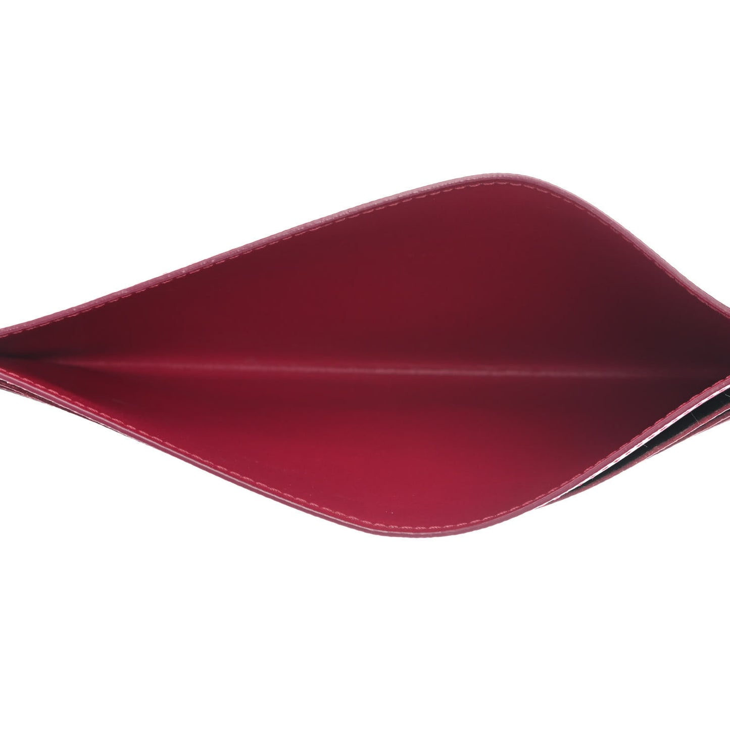 Calfskin Felicie Card Holder Insert Fuchsia