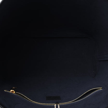 Louis Vuitton Empreinte Monogram Giant Neverfull MM Black 5 of 9
