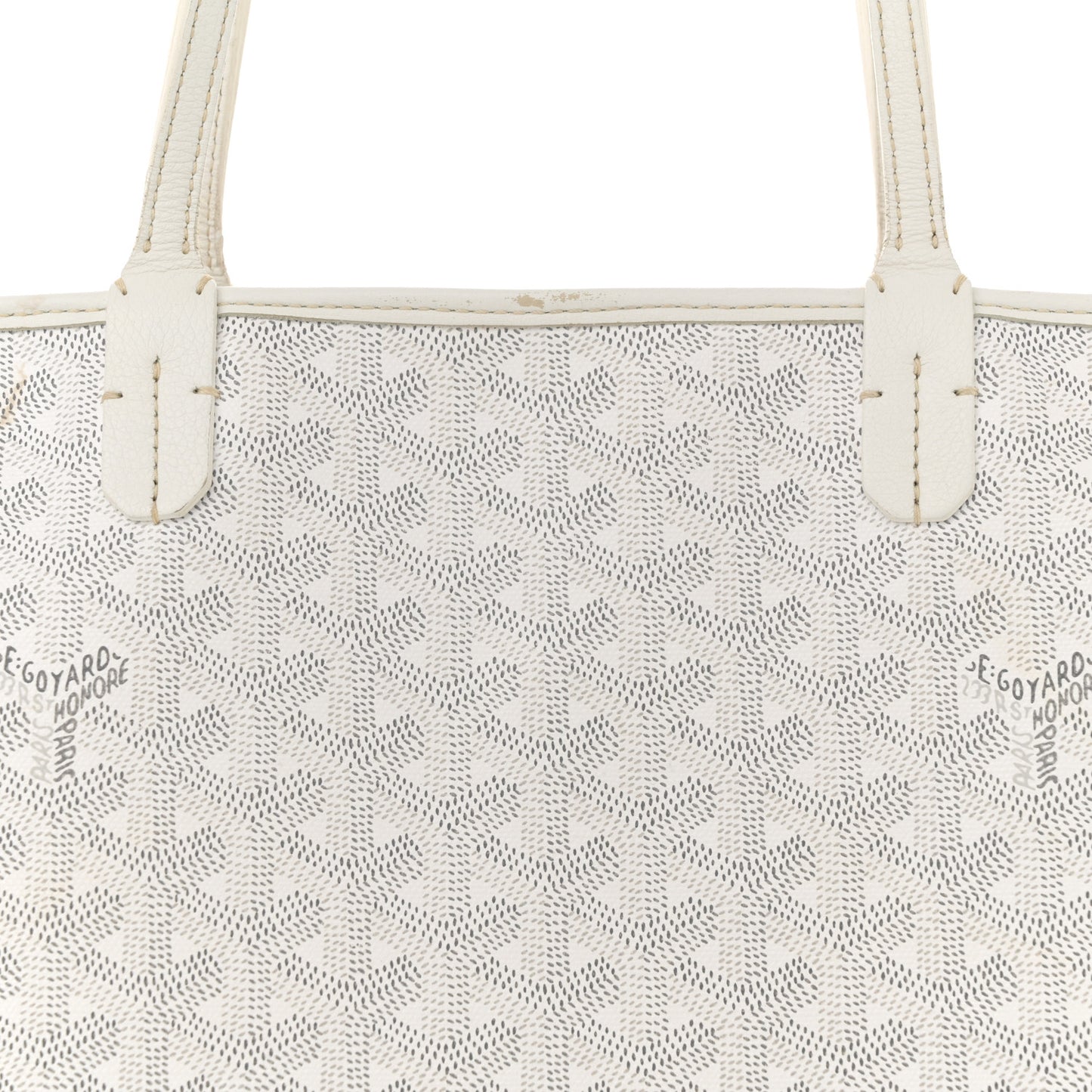 Goyardine Artois PM White