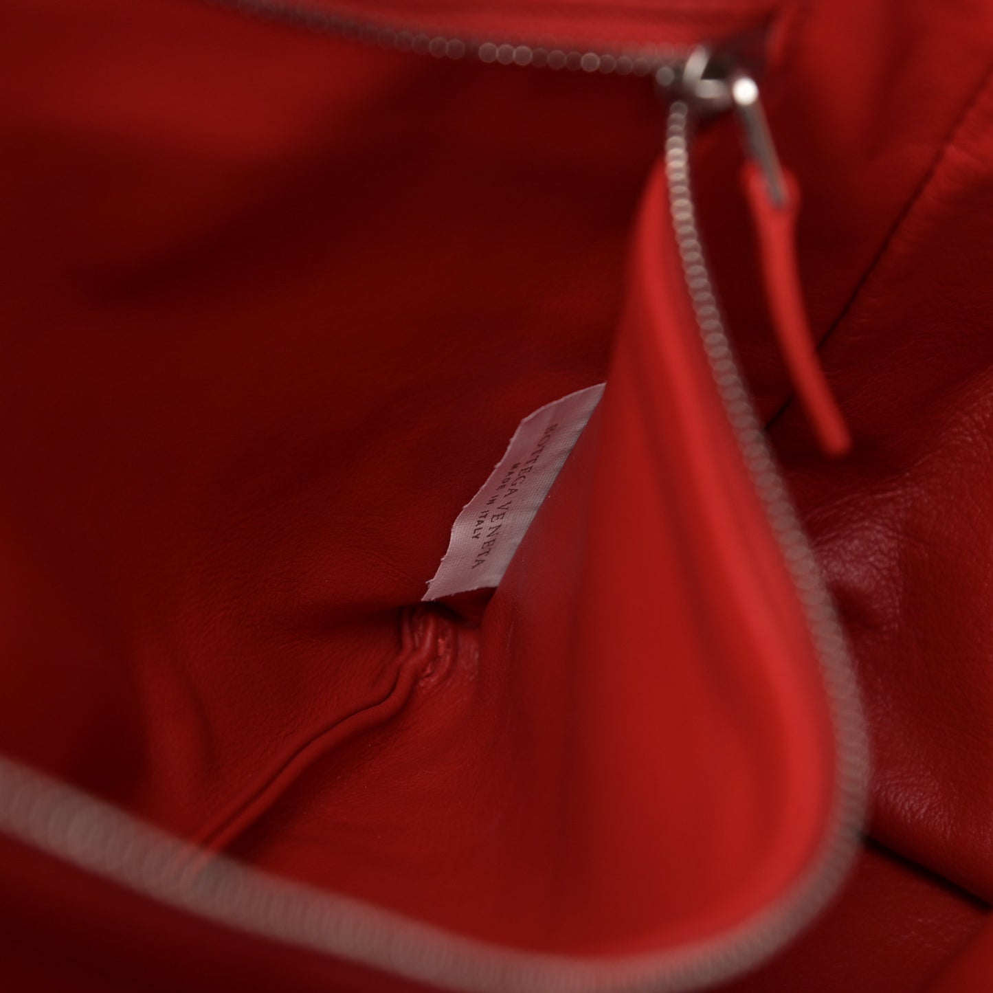 Nappa Intrecciato Tote Bag Red