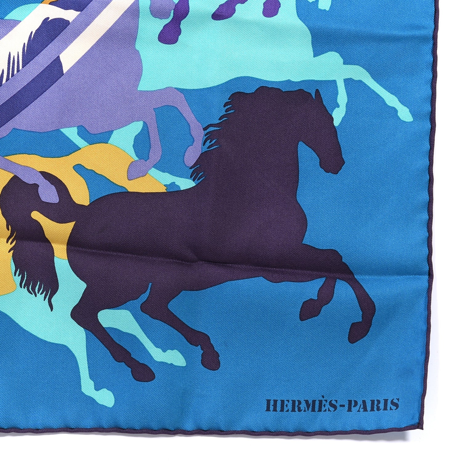 Hermes Silk Ex Libris En Camouflage Scarf 90 2 of 4