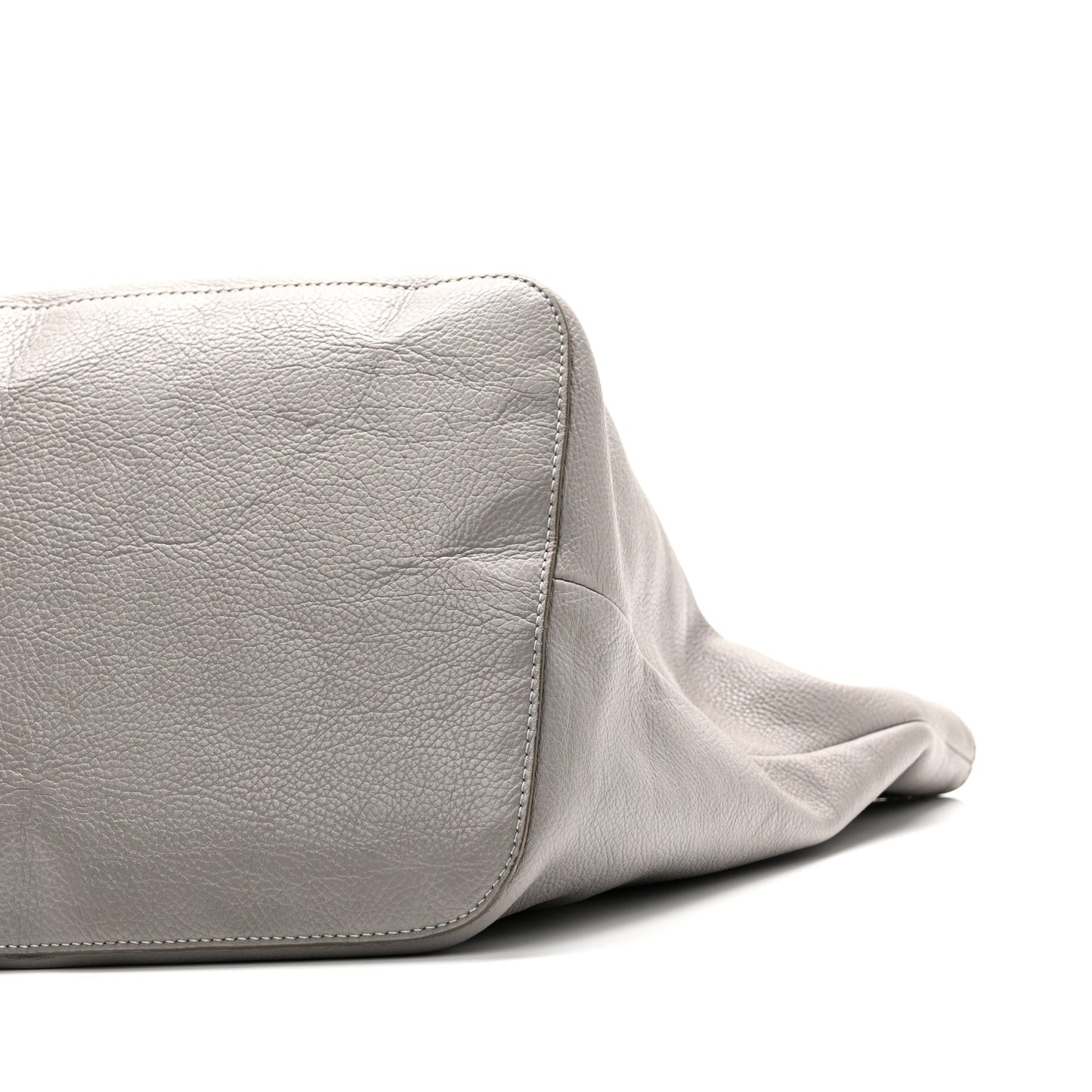 Calfskin Large New Marcie Tote Cashmere Grey