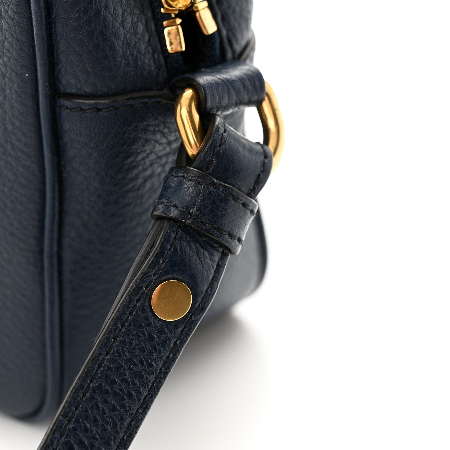 Prada Vitello Phenix Camera Bag Baltico 10 of 10