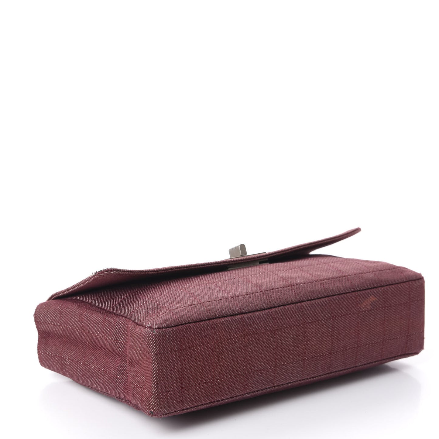 Canvas Chocolate Bar Reissue Single Flap Dark Red
