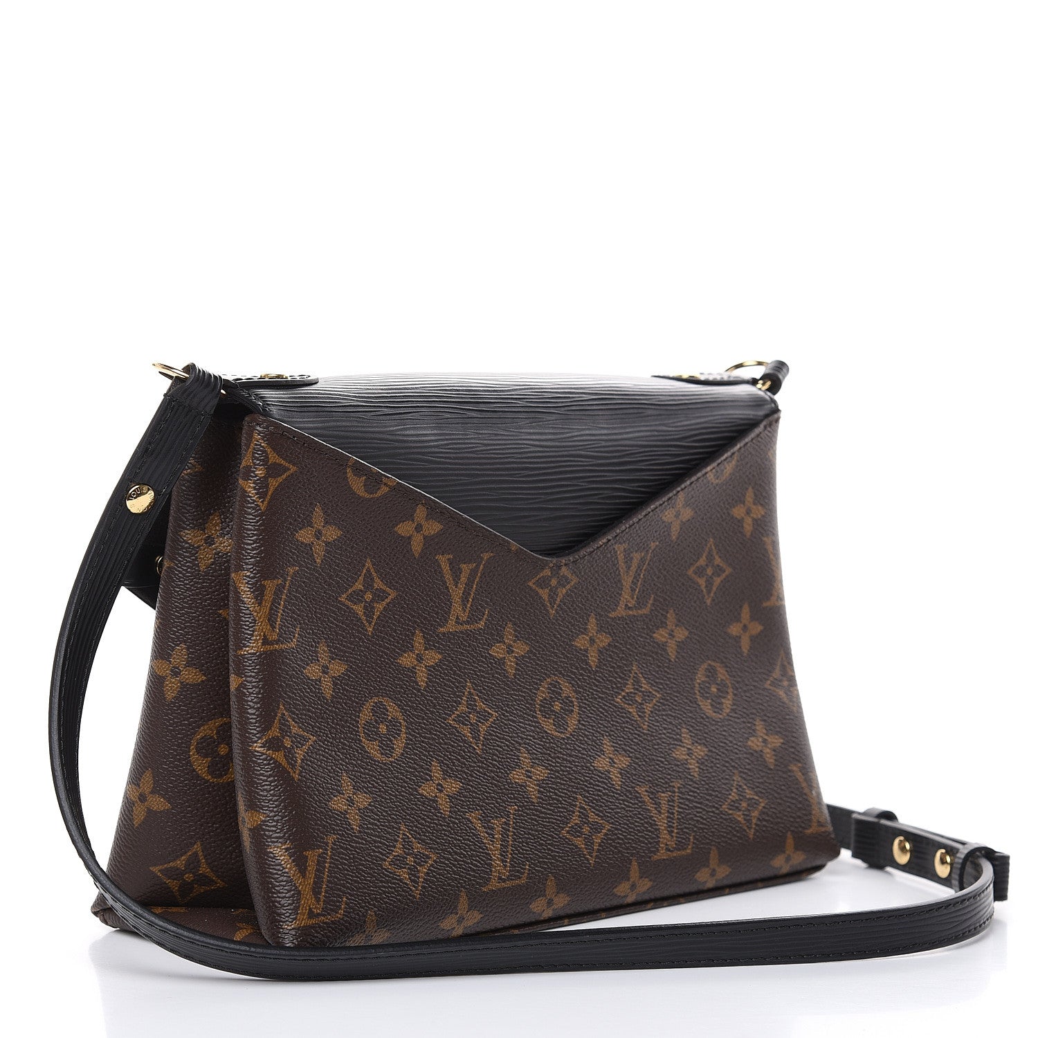 Louis Vuitton Epi Monogram Saint Michel Black 3 of 10