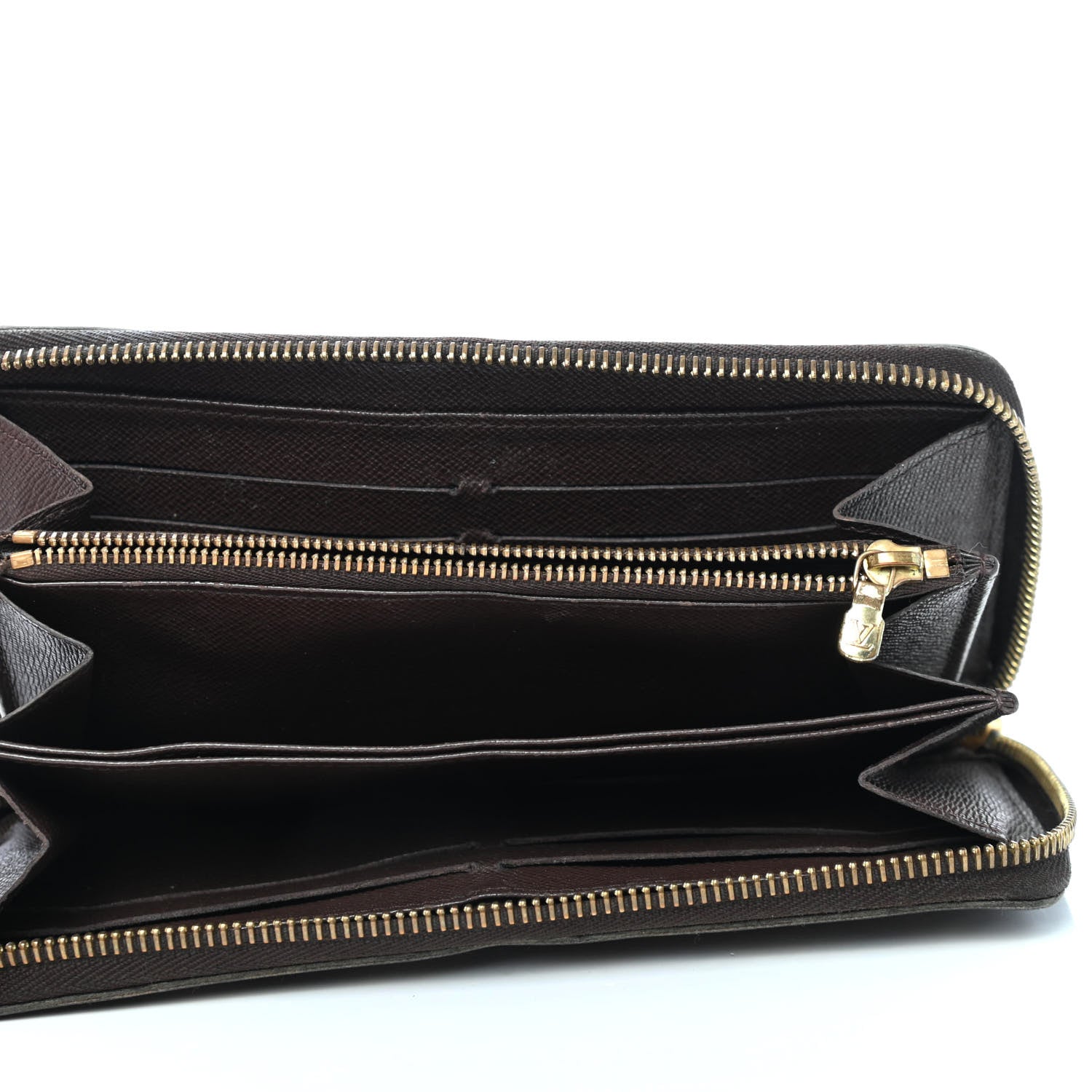 Louis Vuitton Damier Ebene Zippy Wallet 4 of 4