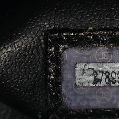 Chanel Caviar XL Weekender Bag Black 7 of 9
