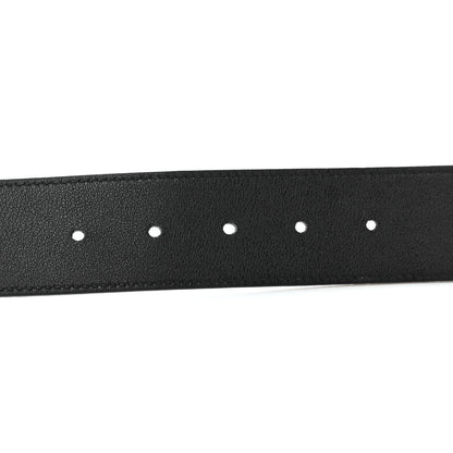 Gucci Moon Calfskin Nickel Double G 40mm Belt 85 34 Black 4 of 9