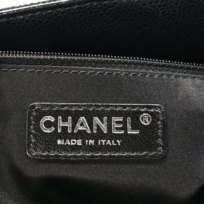 Chanel Caviar Quilted Grand Shopping Tote GST Black 6 of 9