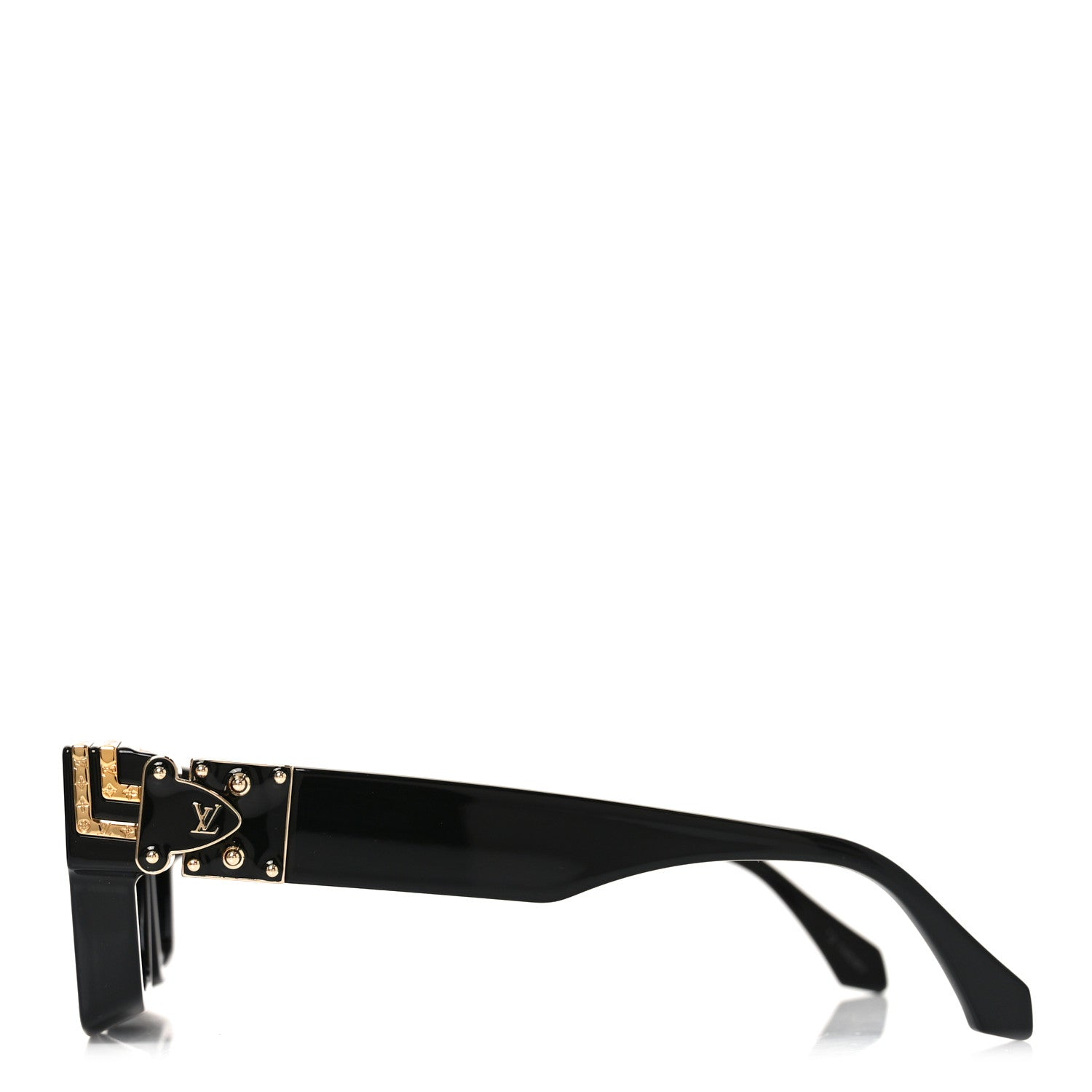 Louis Vuitton Acetate 1.1 Millionaires Sunglasses Z1165W Black 3 of 7