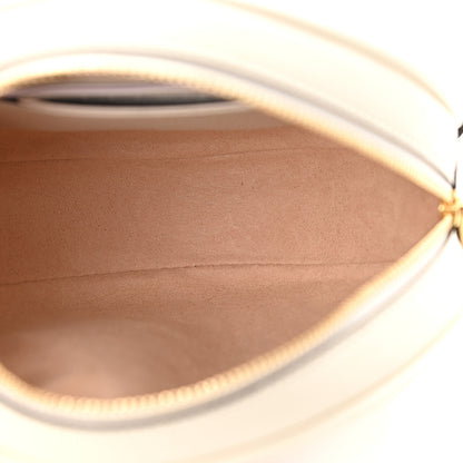 Gucci Textured Calfskin Web Mini Ophidia Round Backpack Mystic White 5 of 9