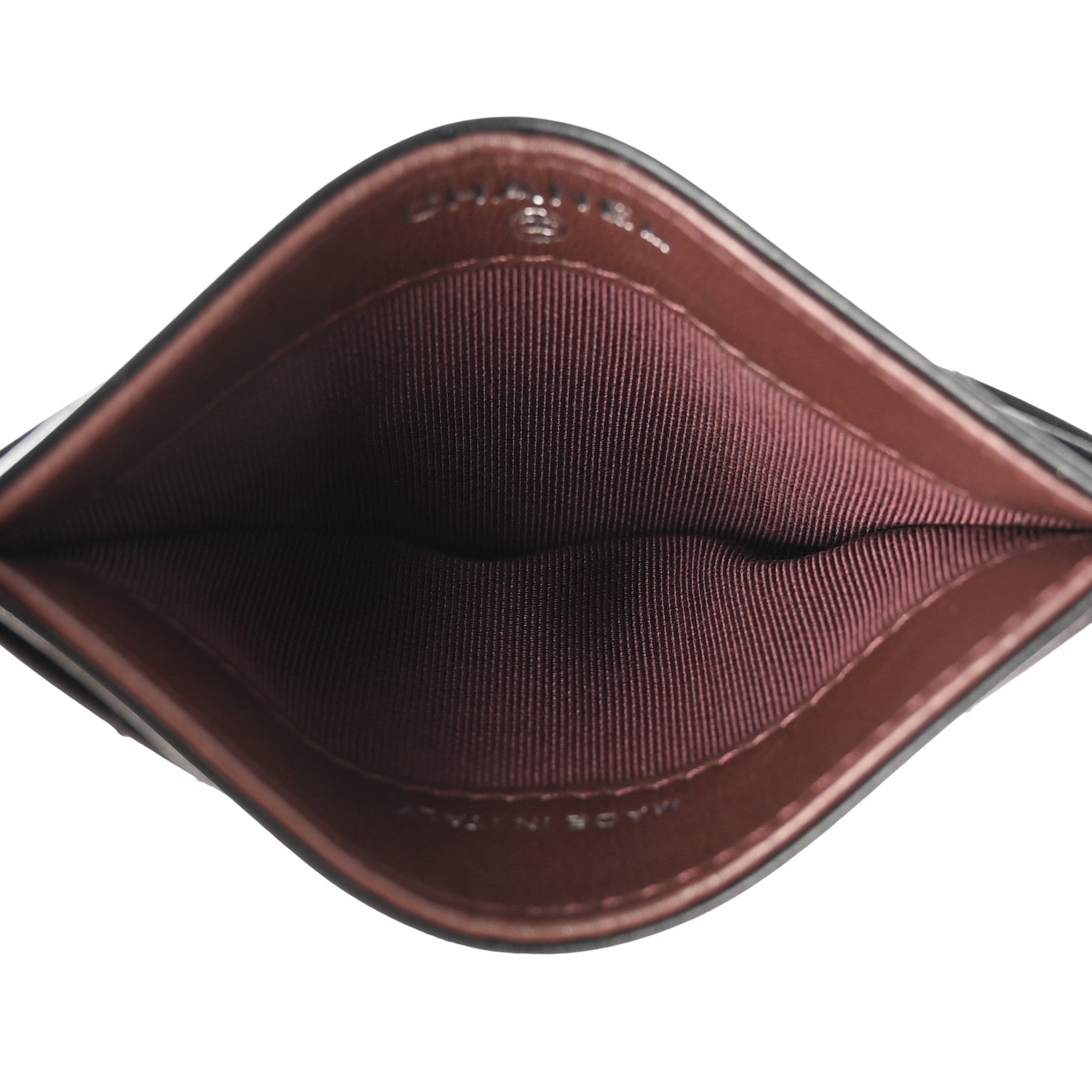 Chanel Lambskin Quilted Card Holder Black 5 of 8