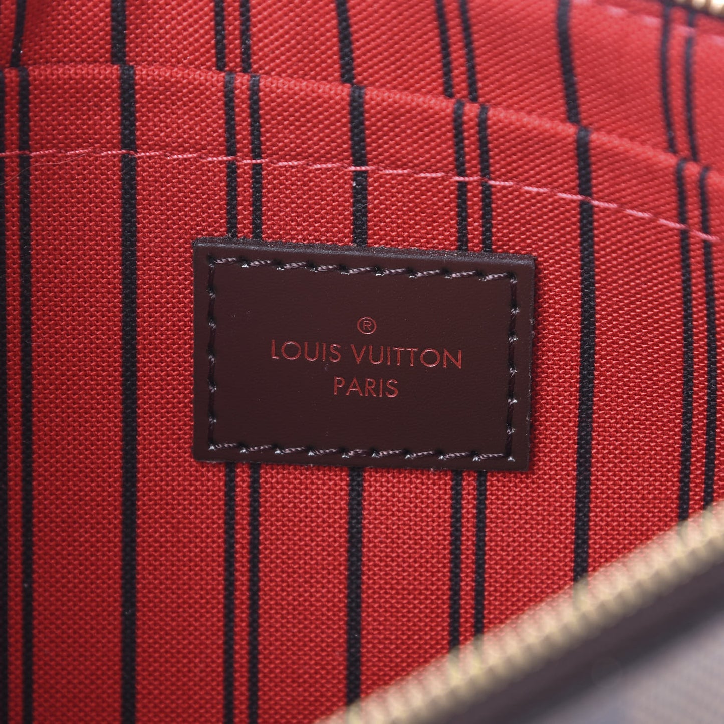 Damier Ebene Neverfull MM GM Pochette