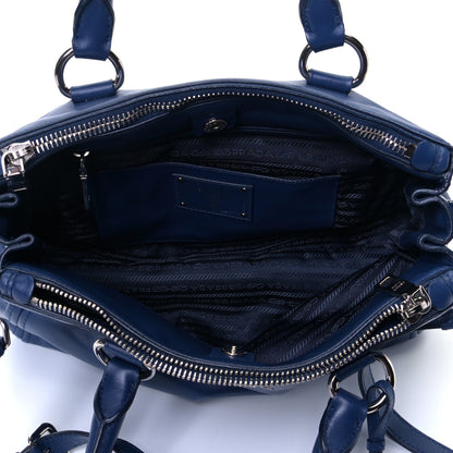 Prada Soft Calf Tote Bluette 4 of 4