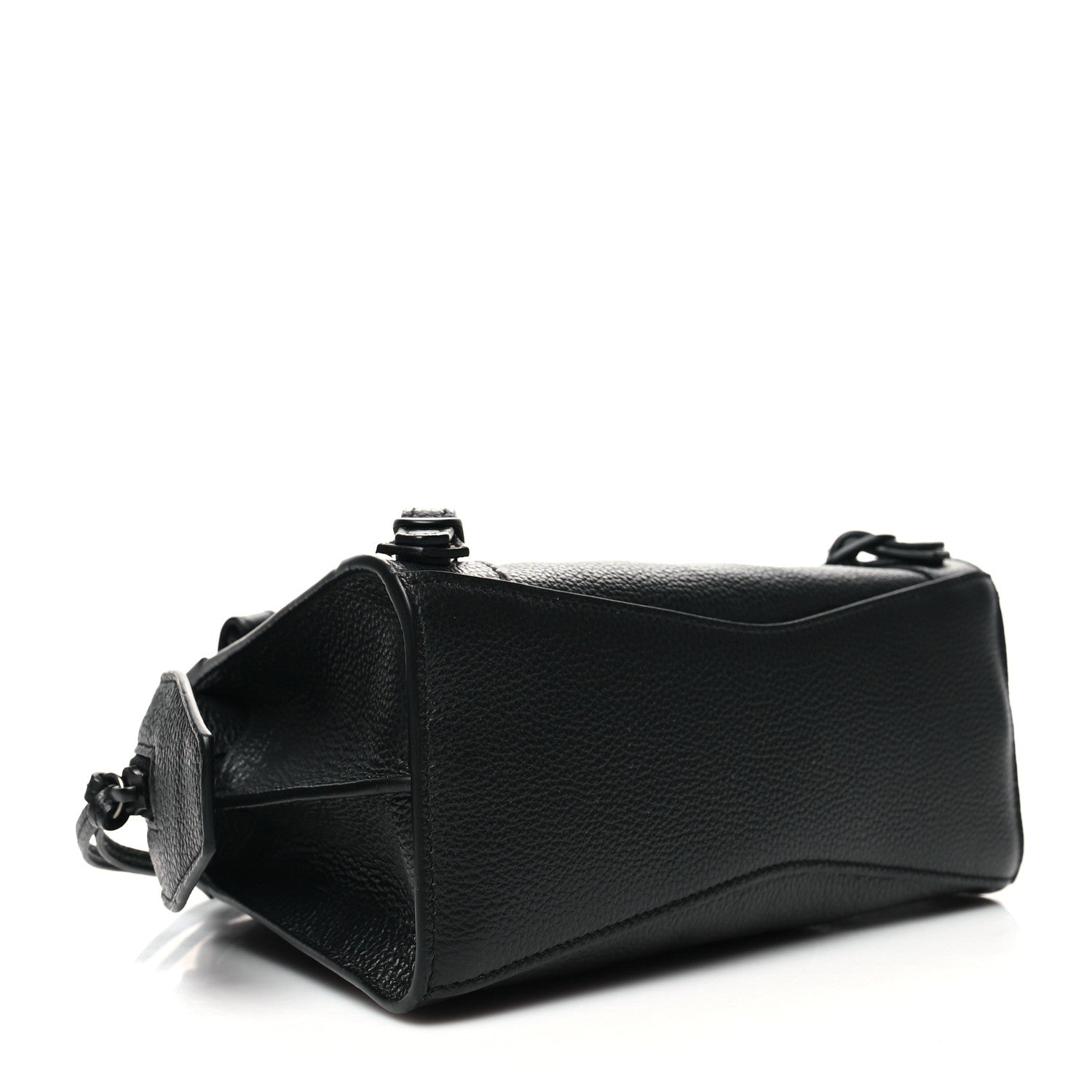 Balenciaga Grained Calfskin Neo Classic Black Hardware Mini City Black 4 of 9