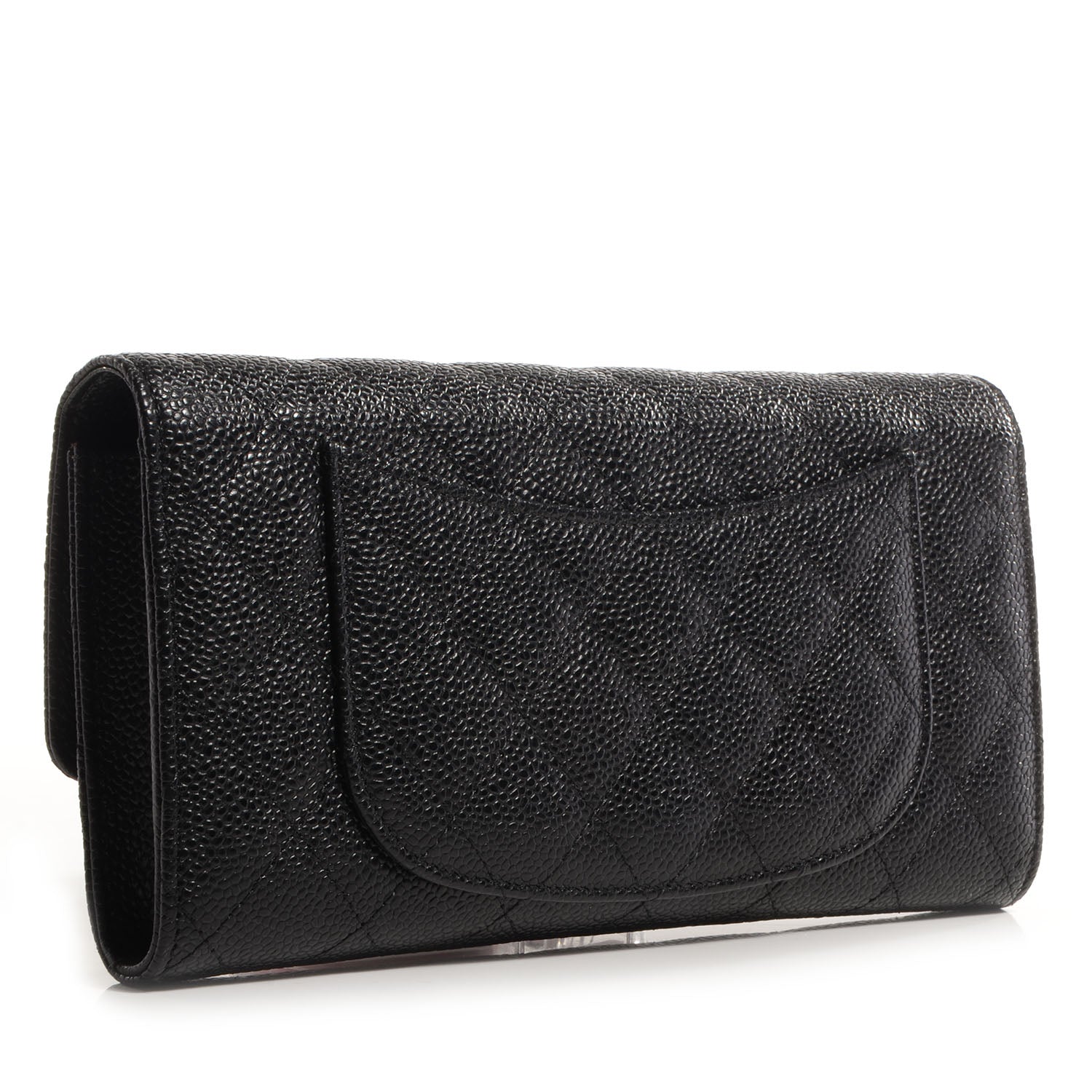 Chanel Caviar Travel Wallet Black 3 of 9