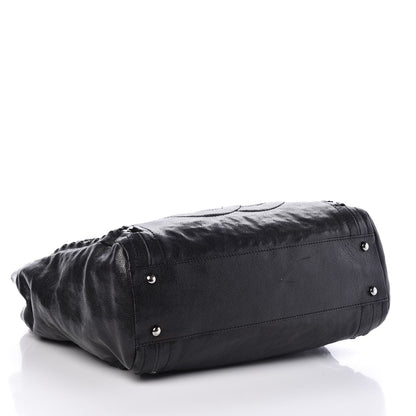 Chanel Glazed Caviar Modern Chain Tote Black 4 of 7